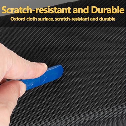 CBDYWVR Harte Tragetasche für XGIMI MoGo 3 Pro 1080P Mini-Projektor, Reisetasche für MoGo 4 & Verstellbarer Ständer, Aufbewahrung für Fernbedienung, Ladegerät und anderes Zubehör, Schwarz