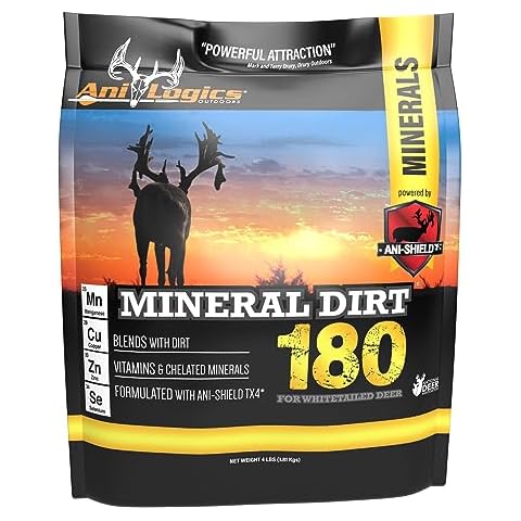 Ani-Logics Outdoors Mineral Dirt 180, 4 lb Cover