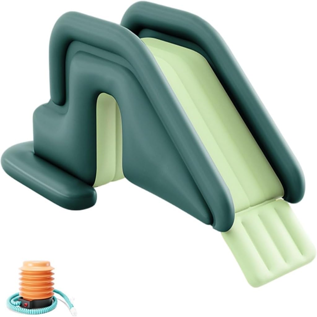 Tobogán Inflable para Piscina, para Piscinas enterradas y Fuera del Suelo