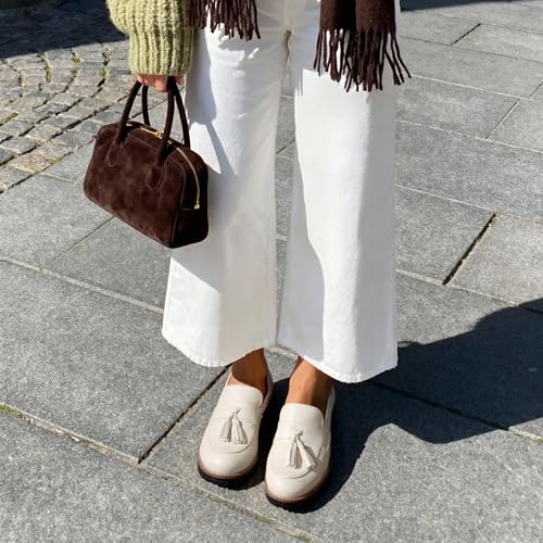Image of DREAM PAIRS Women's Chunky Loafers Business Casual Shoes