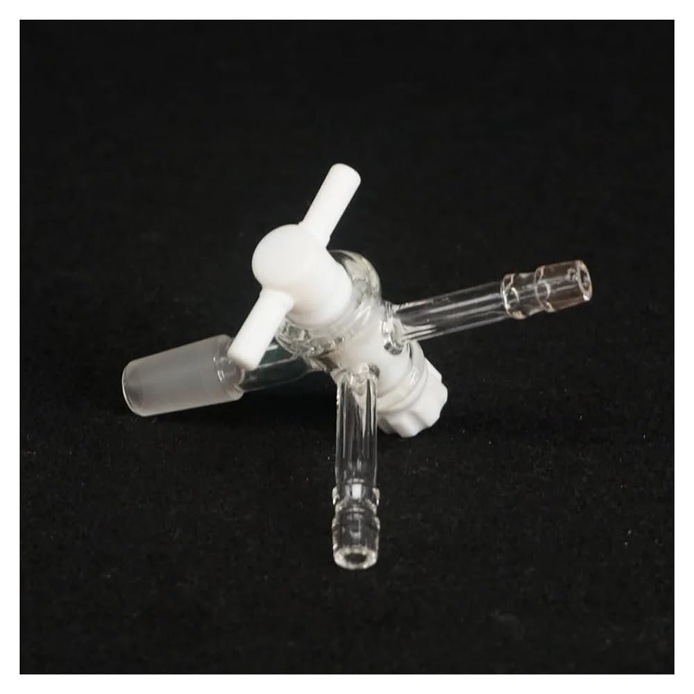 Laborglaswaren 1Pcs 14/23 19/26 24/29 29/32 Joint T Typ Glas Adapter Dreiwegehahn Labor(14 23)