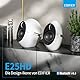 Edifier E25HD Bluetooth Lautsprecher-Set – 74Watt – Hervorragende Soundqualität mit Bassreflexmembran – LDAC-Technologie – Bluetooth 5.3 – Elegantes Design – Optische + Aux-Anschlüsse – Weiß