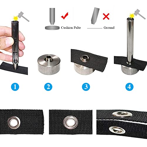 WAIZHIUA Kit di Occhiello Strumento - 120 Pezzi