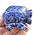 Fekuar Hand Carved Sodalite Fish Figurine, Healing Crystal Animal Statue Pocket Stone Reiki Home Decoration Fengshui Sculpture 2 Inches