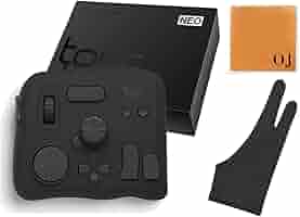 【TourBox NEO左手デバイス 片手キーボード】 TourBox Neo 左手 デバイス キーボード adobe Windows Mac USB-C