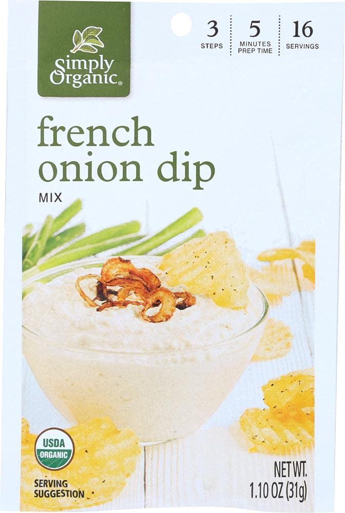 Simply Organic Dip Mix, French Onion, 1.1 oz