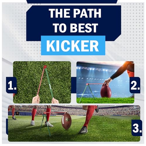 image for JvVuell Football Kicking Holder Tee, Metals - Field Goal Kickoff Train