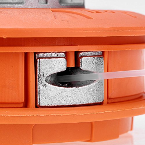 Fdit Grass Trimmer Head Aluminum Brush Cutter Head Strimmer Mower Universal Accessories for Lawn Garden