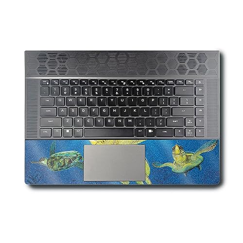Image of MightySkins Glossy Glitter Skin Compatible with Alienware X16 R1 (2023) Full Wrap Kit - Turtle Dreams | Protective, Durable High-Gloss Glitter Finish | Easy to Apply & Change Styles | Made in The USA