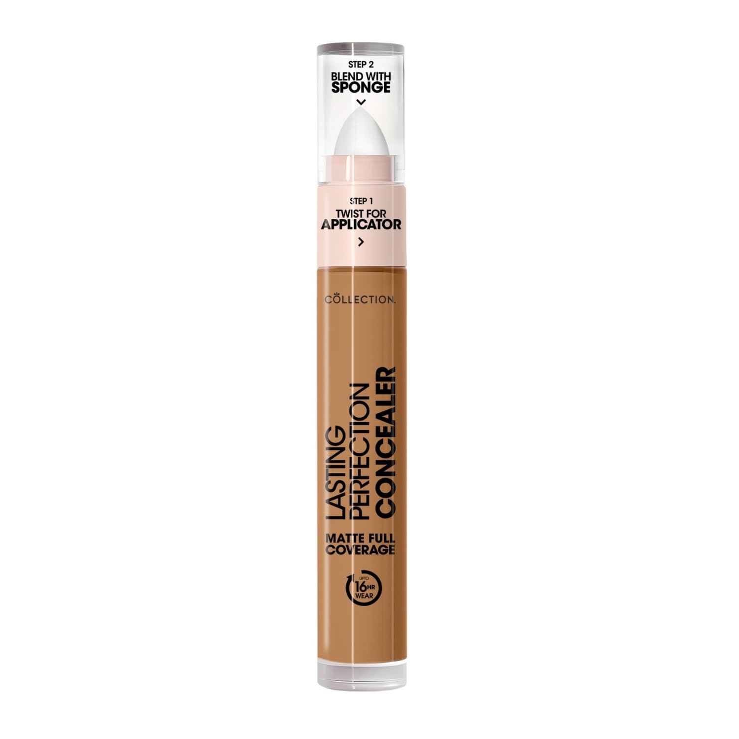 Collection Cosmetics Lasting Perfection Concealer, 16-Hour Wear, Long-Lasting Concealer, 3.5ml (Ivory)