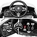 12V Electric Ride On Car w/RC,Licensed by BMW M4 Toddler Electric Vehicle for 37-83 Months,Power Wheels for Boys Girls, with Suspension System,3 Speeds, Bluetooth, MP3, Double Door, LED Light(White)