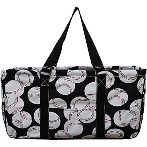 NGIL Utility Tote Bag (Baseball-black) Cover