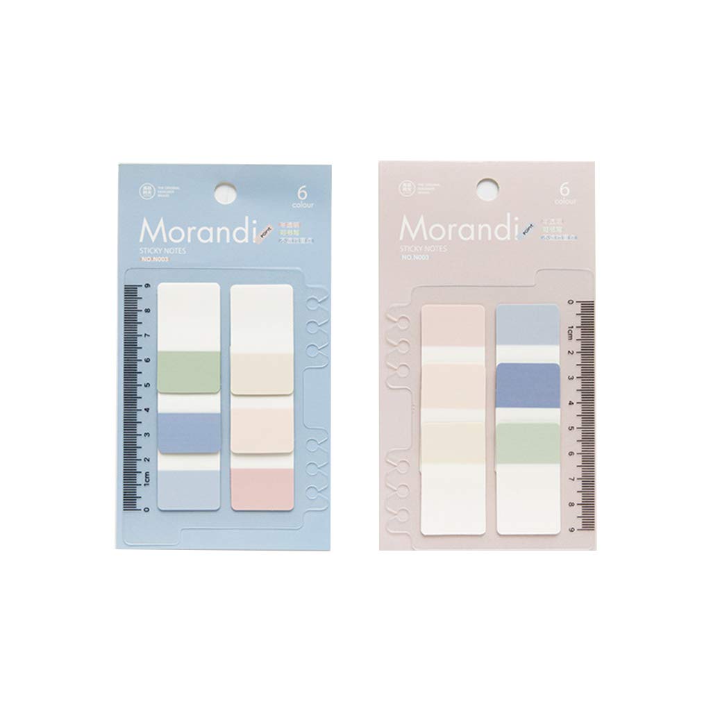 huyiko60/120/200 Sheets PET Planner Stickers Index Tabs Bookmark Sticky Notes School