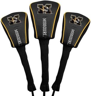 Team Golf NCAA Numbered 1, 3, & X, Fits Oversized Drivers, Utility, Rescue & Fairway Clubs, Velour Lined for Extra Club Protection