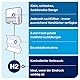 Tork Xpress Mini Spender für Multifold-Handtücher Weiß H2 552100 + Tork Xpress extra weiche Multifold Papierhandtücher 100297 - extra weich und saugfähig, 2-lagig, weiß - 21 x 100 Tücher