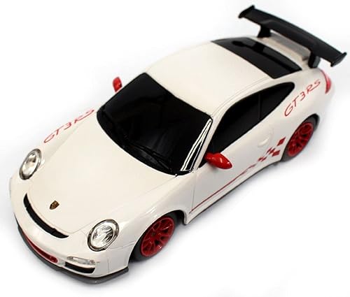 114escala Porsche 911GT3RS Control remoto por radio coche rc RTR Color Blanco 114escala Porsche 911GT3RS Control remoto por radio coche rc RTR Color Blanco