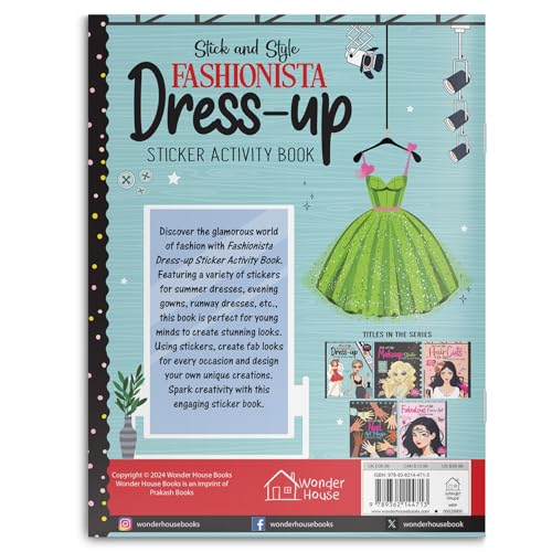 Image of Stick and Style - Fashionista Dress-up (Sticker Activity Book)