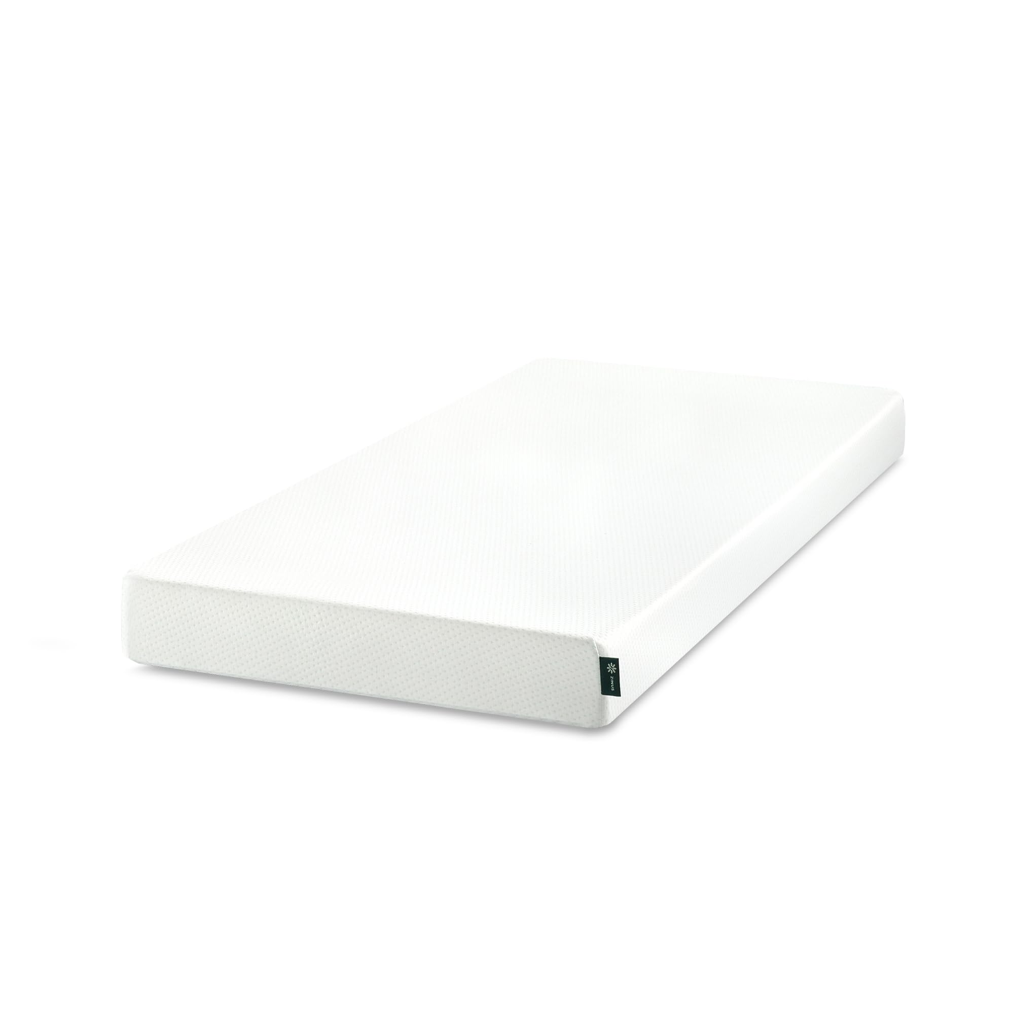 Zinus Colchón Individual 80 x 190 cm – Ortopédico de Espuma viscoelástica con 5 Zonas de Apoyo – Altura 11 cm – Media rigidez – Certificado Oeko-Tex – Colchón ergonómico y Transpirable