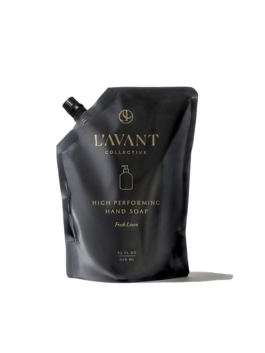 L'AVANT Collective High Performing Natural Hand Soap Refill | Luxurious Ingredients for Soft & Smooth Hands | Fresh Linen Scent | 32 FL oz/946 mL