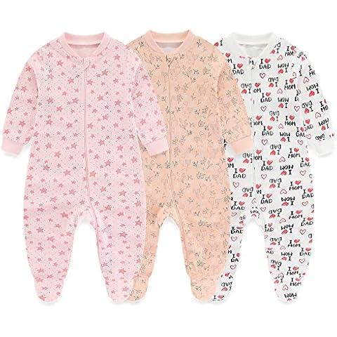 MAMIMAKA Newborn 2-Way Zip Sleepsuit Pack Cover