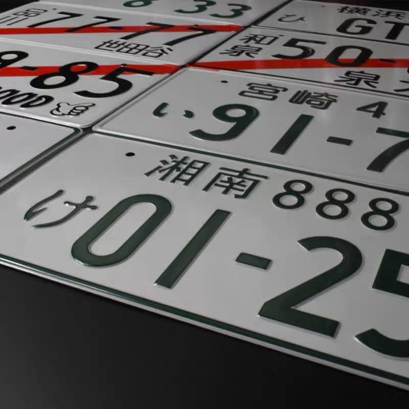 ヴィンテージ風 エイジング加工 ナンバープレート 立体 木 大・US車用】ハワイ・レインボー/オリジナルアメリカエンボス