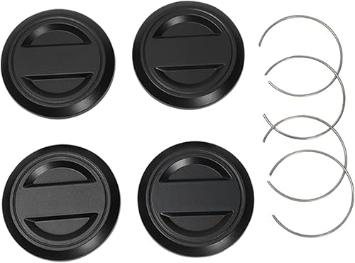 Miniatura 2 de 4 tapas centrales de rueda de buje compatibles con RZR 1000 XP Turbo XP4 17 18 19 20 21 2017 2018 2019 2020 2021, accesorios negros para llantas