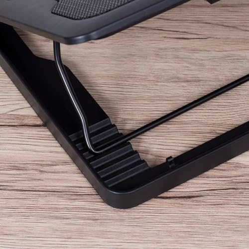 Base para laptop con ventiladores USB para enfriamiento miniatura 4