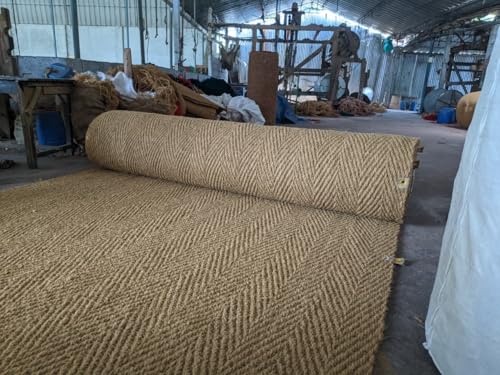 Image of Mat Cricket Pitch Mat, Brown Premium, 8' x 66'