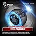 MZS Mini H1 LED Headlight Bulbs,10000LM 6500K Cool White CREE Chips All-in-One Conversion Kit w/360 Degree Adjustable Beam