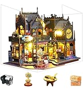 Amazon | Spilay DIY木製家具付きミニチュアドールハウスキット