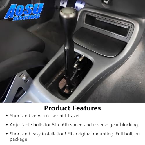 Billet Short Shifter Box Compatible with B/D Series Civic Integra Del Sol B16 B18 B20 D15 D16 D17 CRX EG EK DC2 EF, Faster Sharper Gear Changes - Image 4