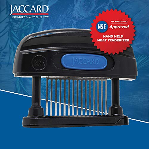 Image of Jaccard 15-Blade Meat Tenderizer, Simply Better Meat Tenderizer, ABS Columns / Removable Cartidge, NSF Approved, Black