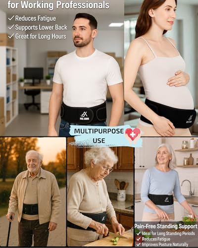 Image of Sciatica Pain Relief Belt for Men & Women, Sacroiliac Si Joint Hip Belt for Back pain, Pelvic Support Strap, Nerve Pain Relief & lower back support (UNIVERSAL)