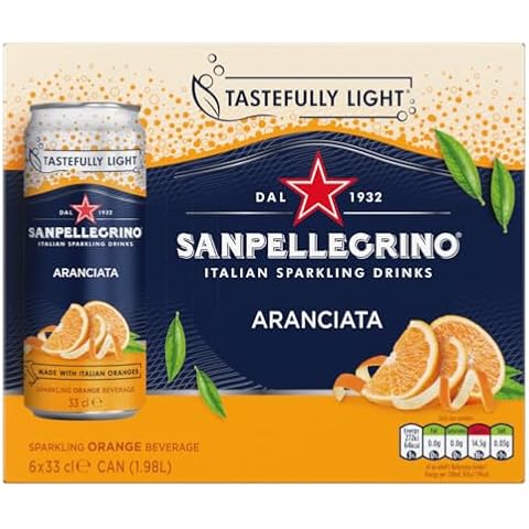 San Pellegrino Sparkling Orange Drink 6x330ml Cover
