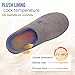 Imagen de WateLves Zapatillas Hombre Mujer Invierno CáLido Zapatos Memory Foam Casa Antideslizante Pantuflas