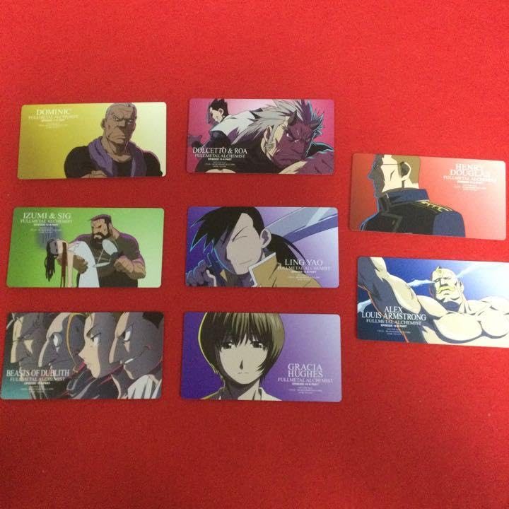 Amazon.co.jp: 鋼の錬金術師 アイキャッチカード 20枚 バインダー : ホビー