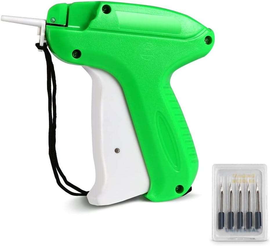 Standard Tagging Gun with 5 Tag Gun Replacement Needles Clothes Tagging Gun Standard Label