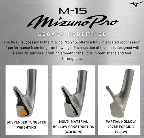 Mizuno Pro M-Series Golf Iron Set – Precision Performance