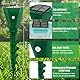 Shiptree 4er Set Maulwurf Vertreiber Solar, Wühlmausschreck Maulwurfschreck für Vertreibung von Maulwürfen, Erdhörnchen, Wühlmäusen aus Gärten, Wasserdicht IP65