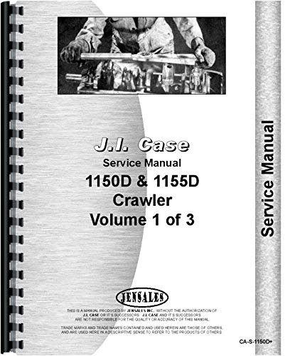 Case 1150D Crawler Service Manual      Plastic Comb