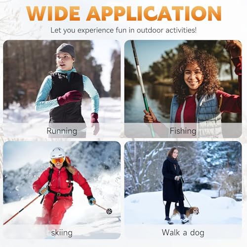 Image of KOVNLO Heated Vest for Women With Battery Pack Included, Smart Controller with Light-out Design, Electric Heated Jackets