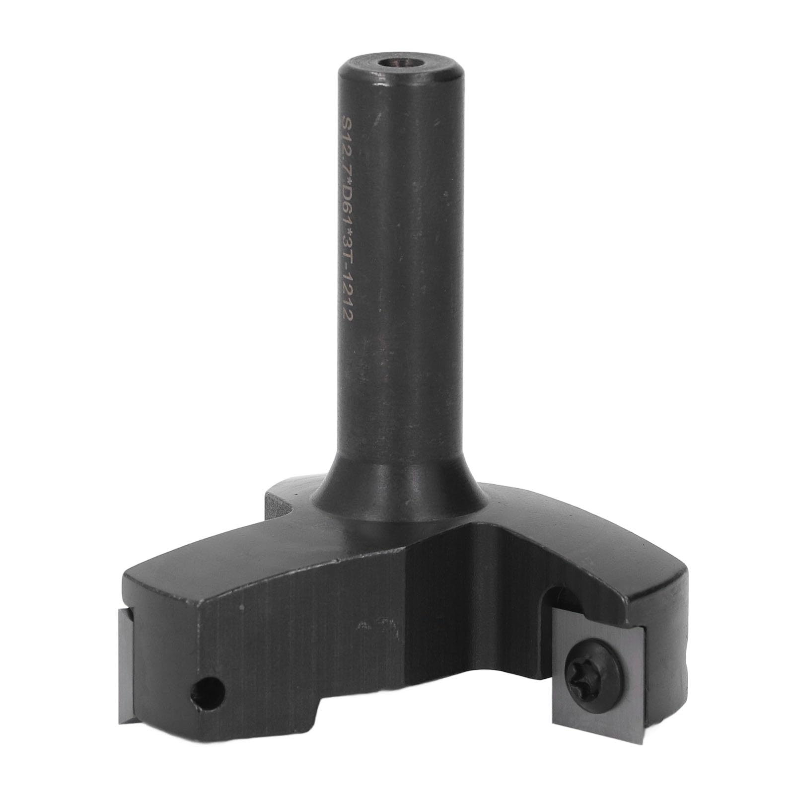Jeffergarden Punta per Fresa per Appiattire Lastra con Gambo da 1/2 Pollice, Lame in Carburo Temprato, Prestazioni di Taglio Precise per Progetti di Lavorazione del Legno