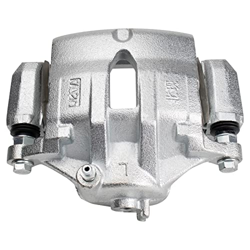 Image of TRQ Front Left Brake Caliper w /Bracket Drivers Side