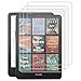 YOLMUNA 3 pellicole protettive opache per Kindle Paperwhite 12th Gen 2024 e Kindle Colorsoft Signature Edition, Boox Go 7, Kobo Aura 2 – Alta chiarezza, morbida pellicola PET immagine