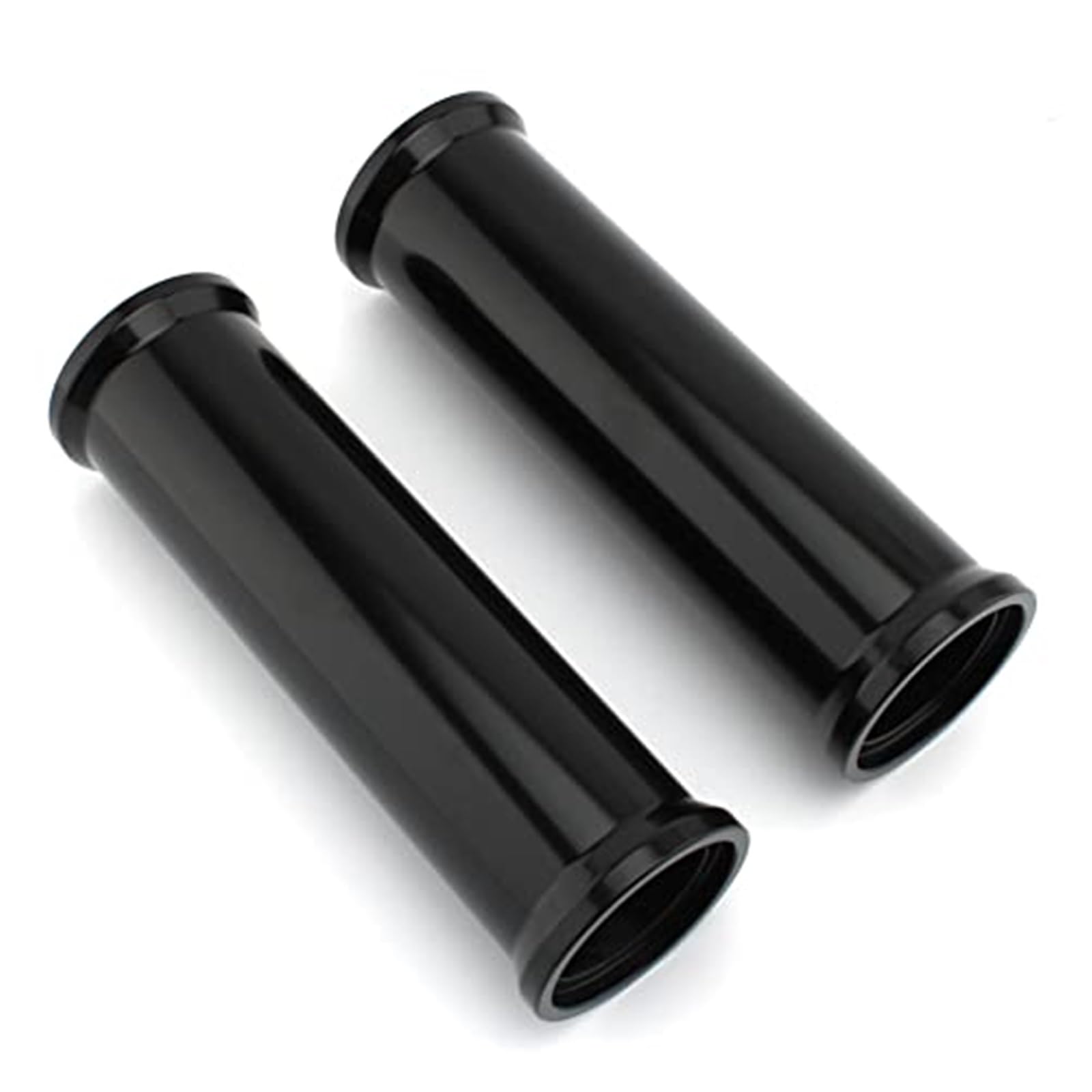 CNC anteriore, copertura forcella ammortizzatore superiore moto, soffietti forcella, for Harley, XL883 1200 2000-2021#B Protezione per la forcella della moto(BLACK#B)