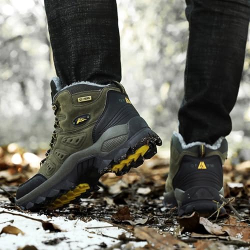 Hiking Shoes Mens Waterproof Mountain Trekking Shoes Women Breathable Walking Shoes Outdoor Sports Winter Boots4