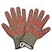 DGHJK Gants de Cuisson pour Griller, Gants de sécurité résistants aux coupures de Chaleur, Gants de Four pour Cuisiner, Griller