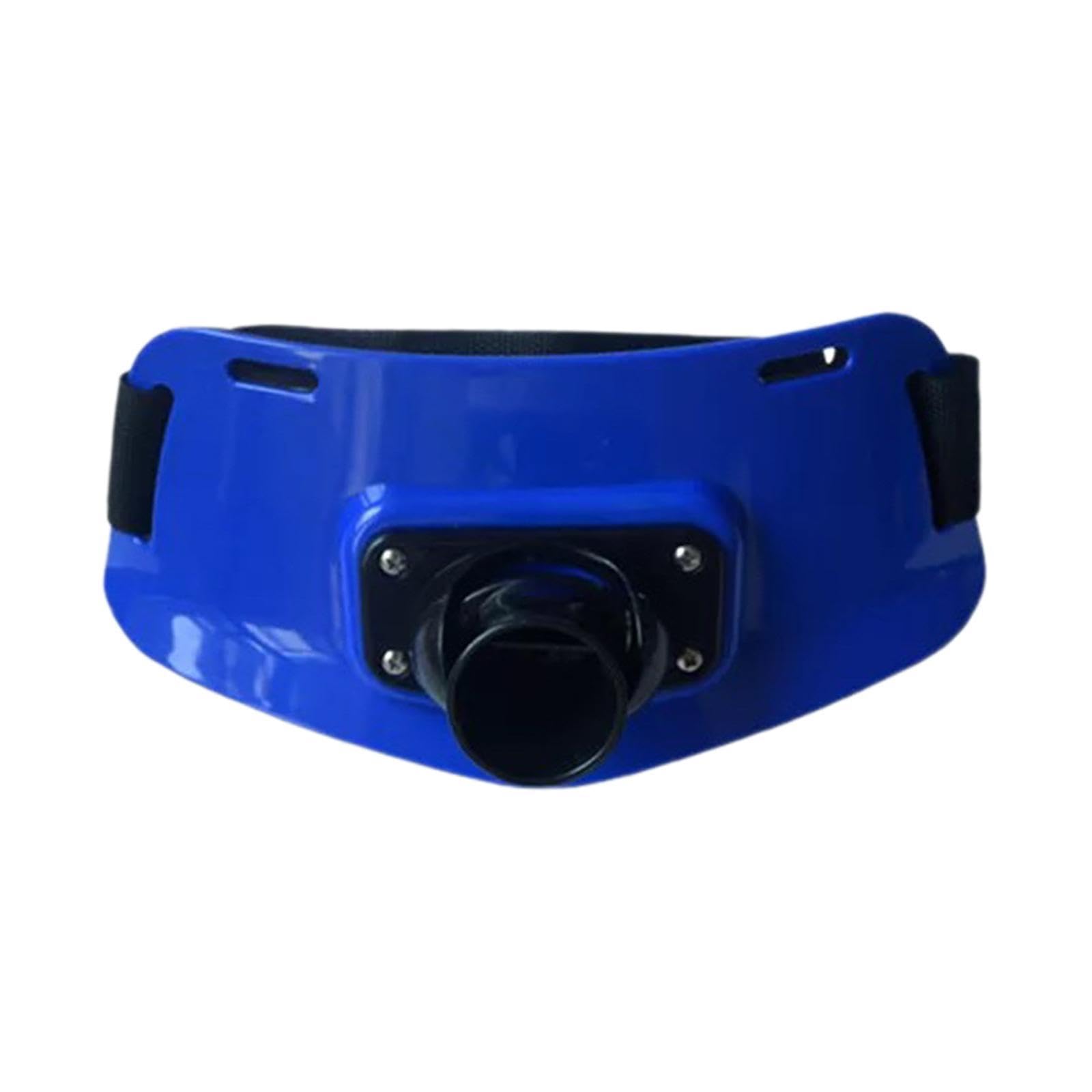 rockible Fishing Fighting Belt Fishing Rod Support Belt Adjustable for Fishermen Fishing Rod Holder 90° Rotating for Offshore Tackle, Blue