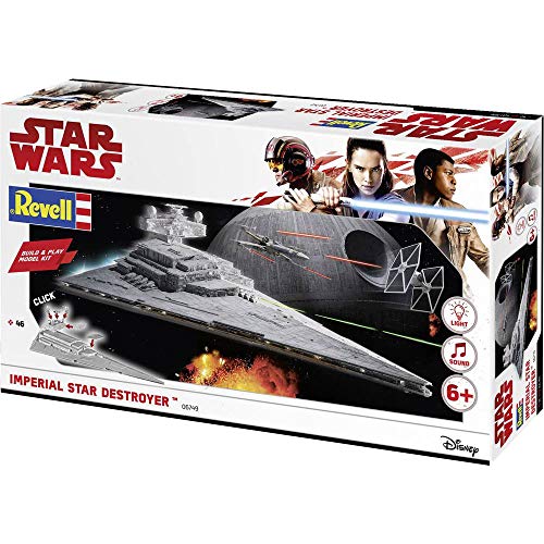 Revell - Les Derniers Jedi Imperial Star Destroyer Star Wars Vaisseau À Construire, 06749
