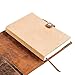 Moonster Lined Paper Refill Notebooks for Refillable Leather Journal – Eco Friendly Acid-Free & Tree-Free Recycled Cotton Sheets A5 Ruled Notepad 8.25 x 5.75 Inches w/ 160 Soft Pages & Bookmark